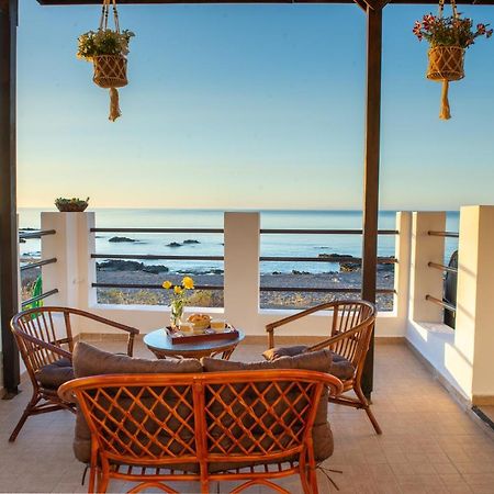 Tsampika'S Beachfront House In Stegna Archangelos  Extérieur photo